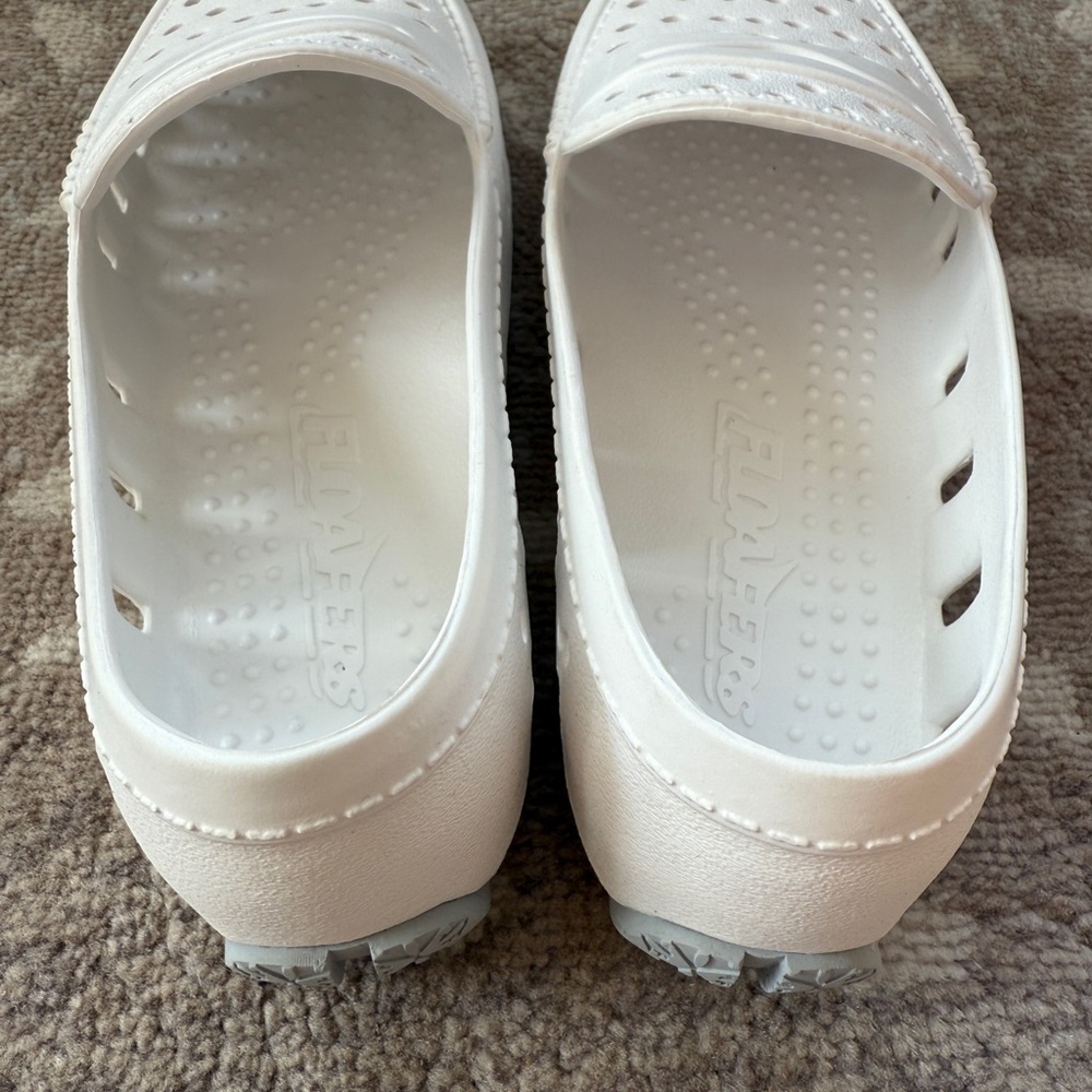 Kids White Prodigy Driver Floafers - Picture 6 of 13
